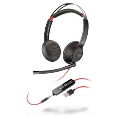 Poly Blackwire 5220 Binaural - Premium Comfort & Superior Audio - SKU 207576-03